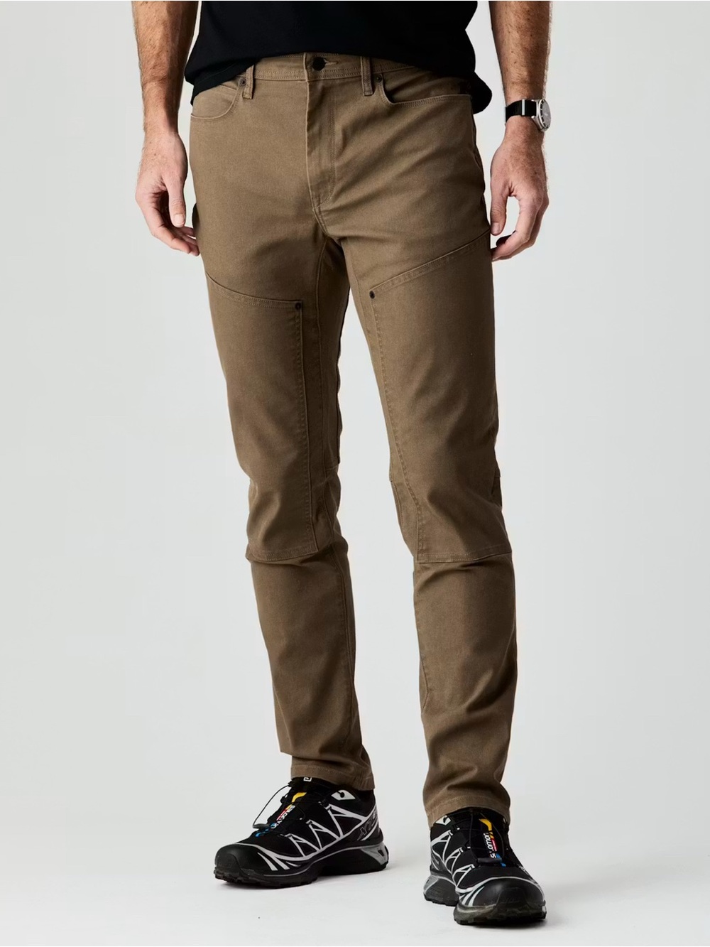 NWT Huckberry Proof Rover Double-Knee Work Pant Straight Dark Olive 32x32